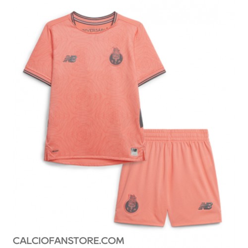 Maglia Calcio Porto Seconda Divisa Bambino 2025-26 Manica Corta (+ pantaloncini)